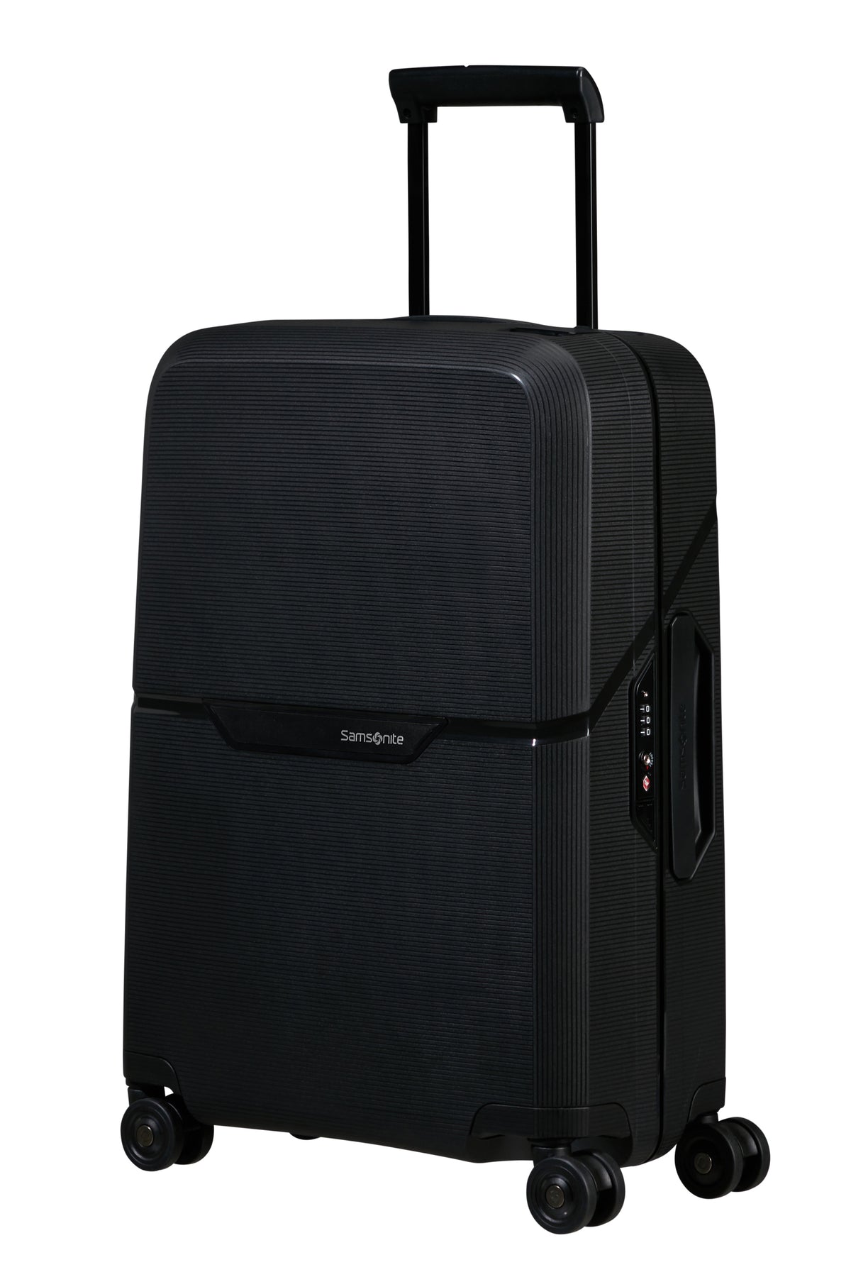Walizka kabinowa Samsonite Magnum Eco 55 cm grafitowy – widok 3/4