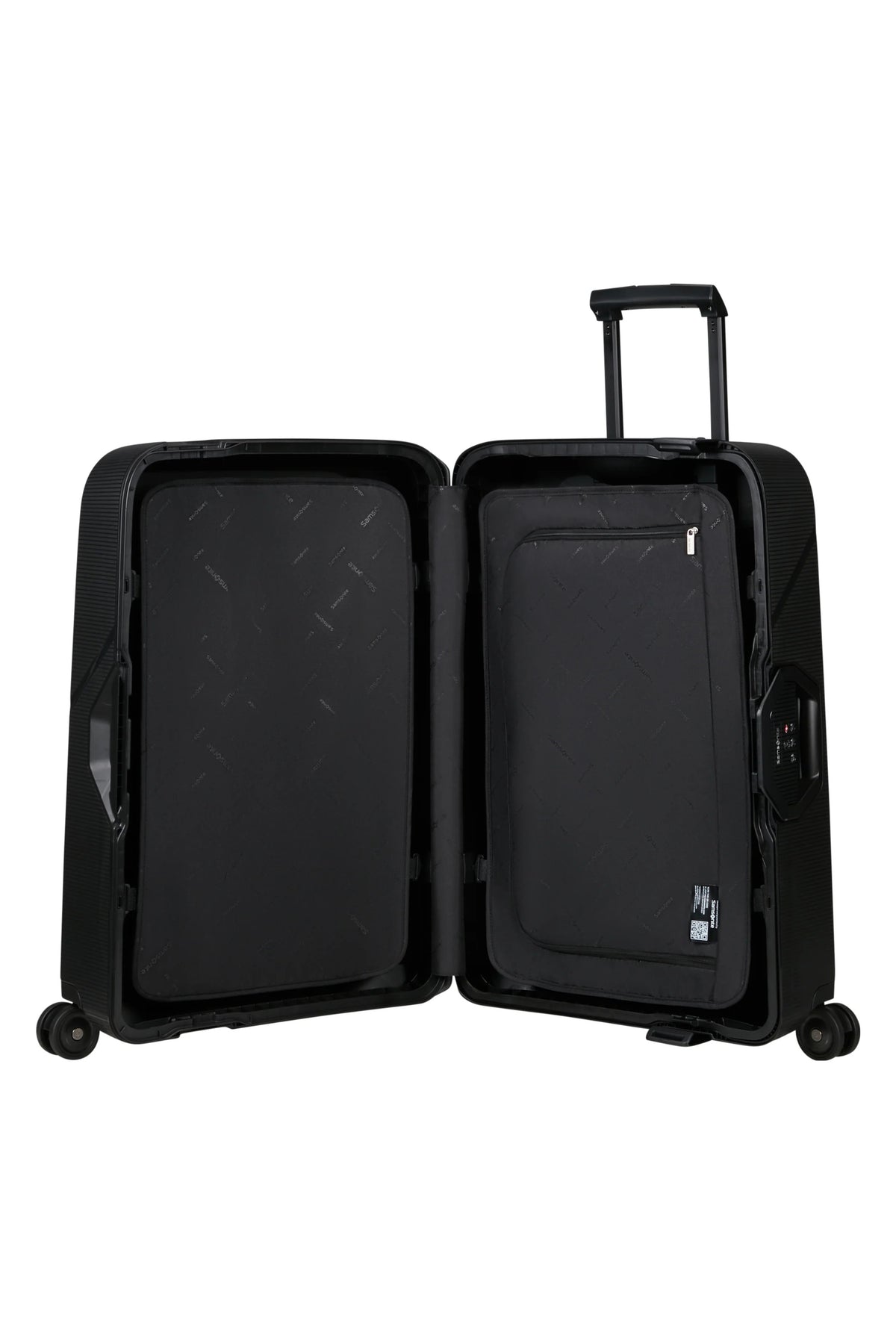 Walizka Samsonite Magnum Eco – grafitowy – wnętrze
