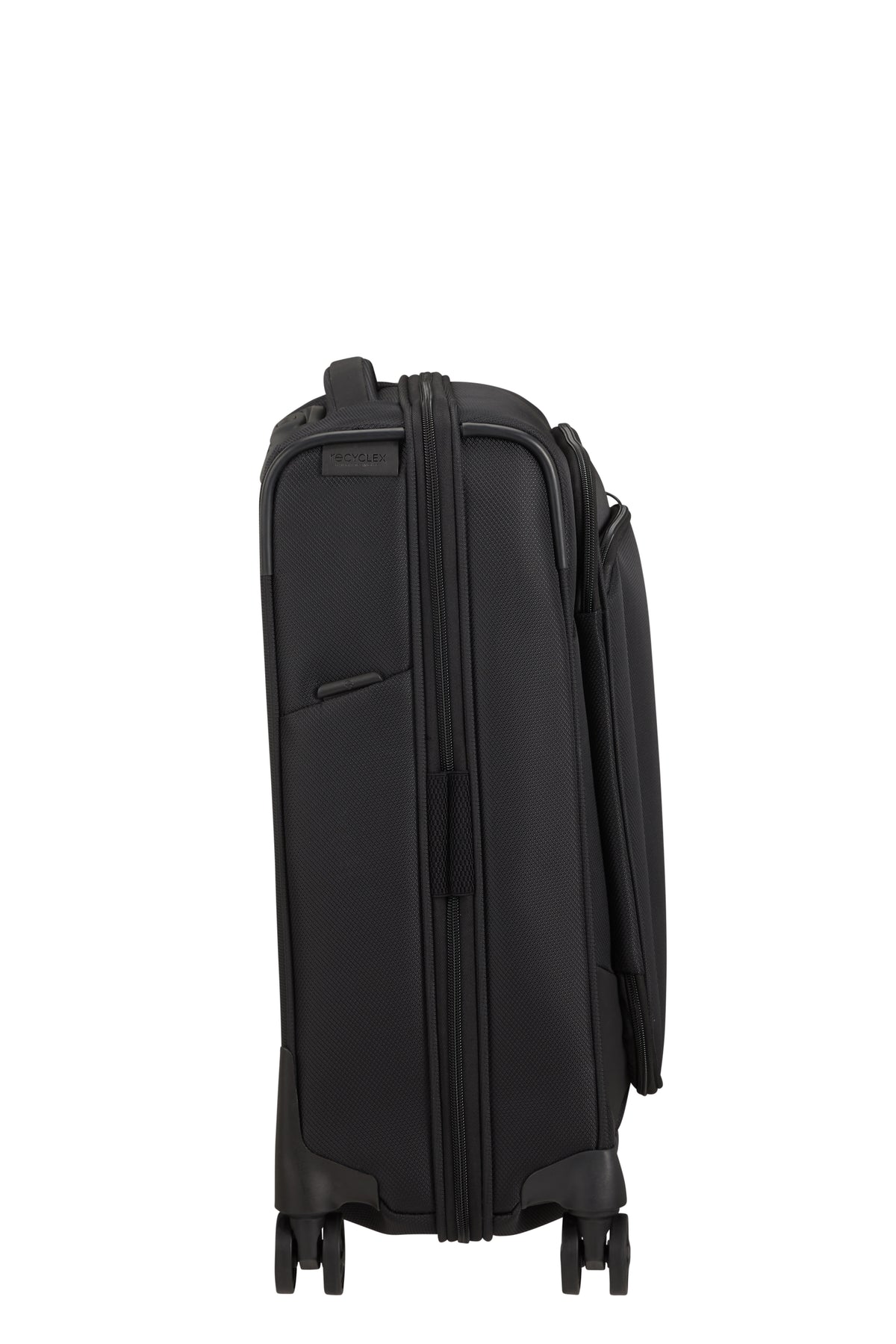 Walizka kabinowa Samsonite Respark 55 cm powiększana na 4 kółkach 43/49 l — bok
