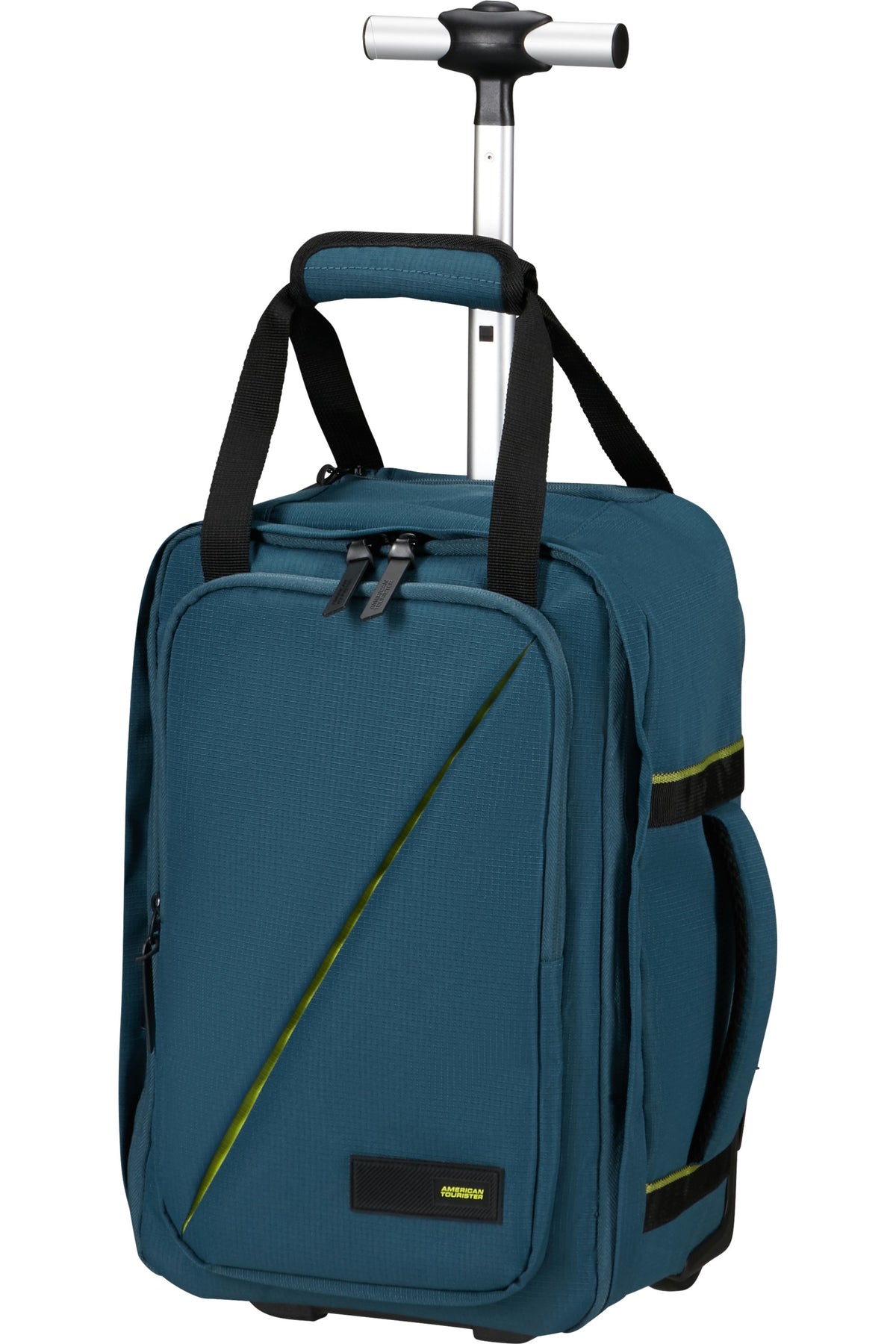 Plecak na kółkach American Tourister Take2Cabin S niebieski – zdjęcie 2