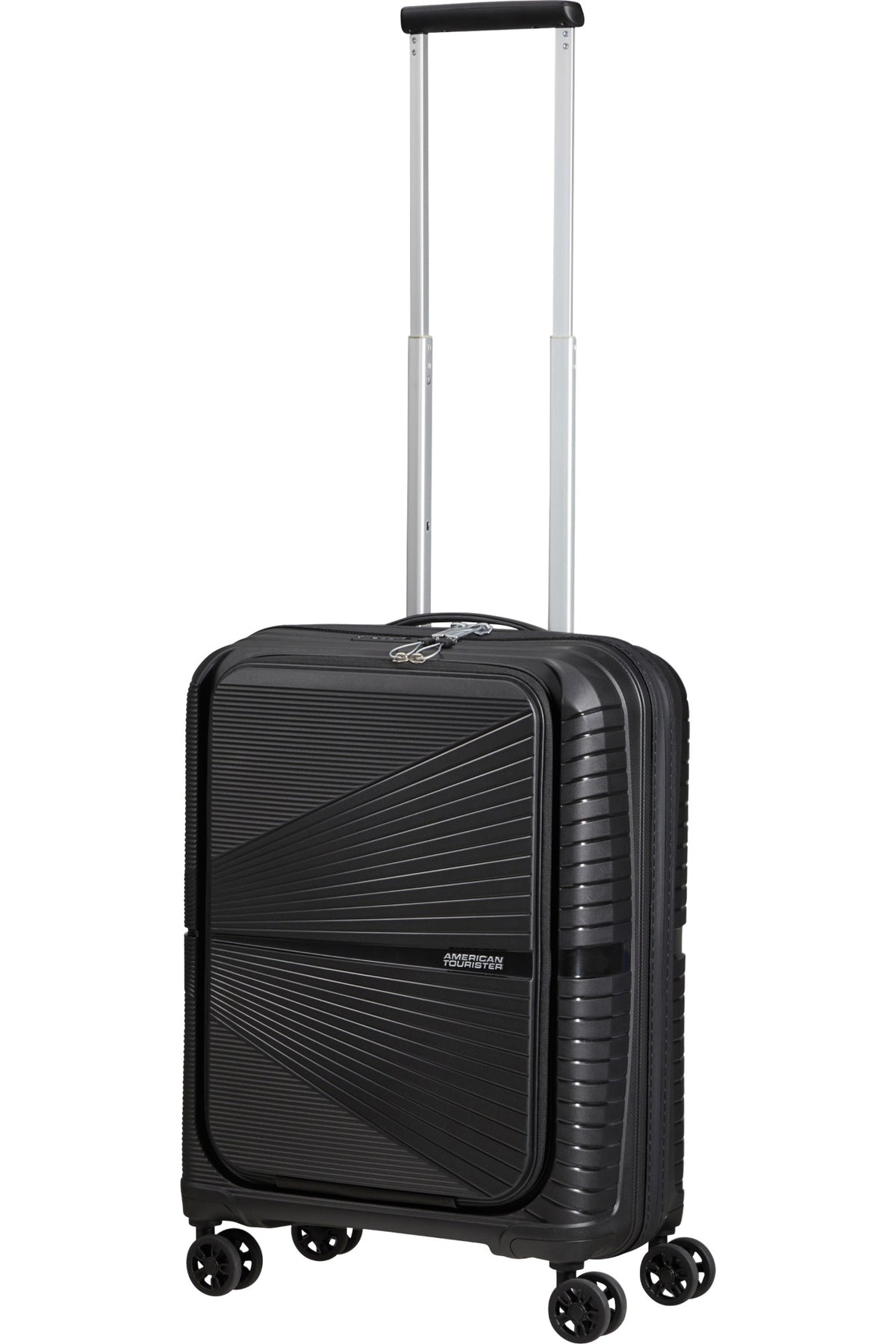Walizka kabinowa American Tourister Airconic 55 cm z przednią kieszenią Onyx Black – zdjęcie 5