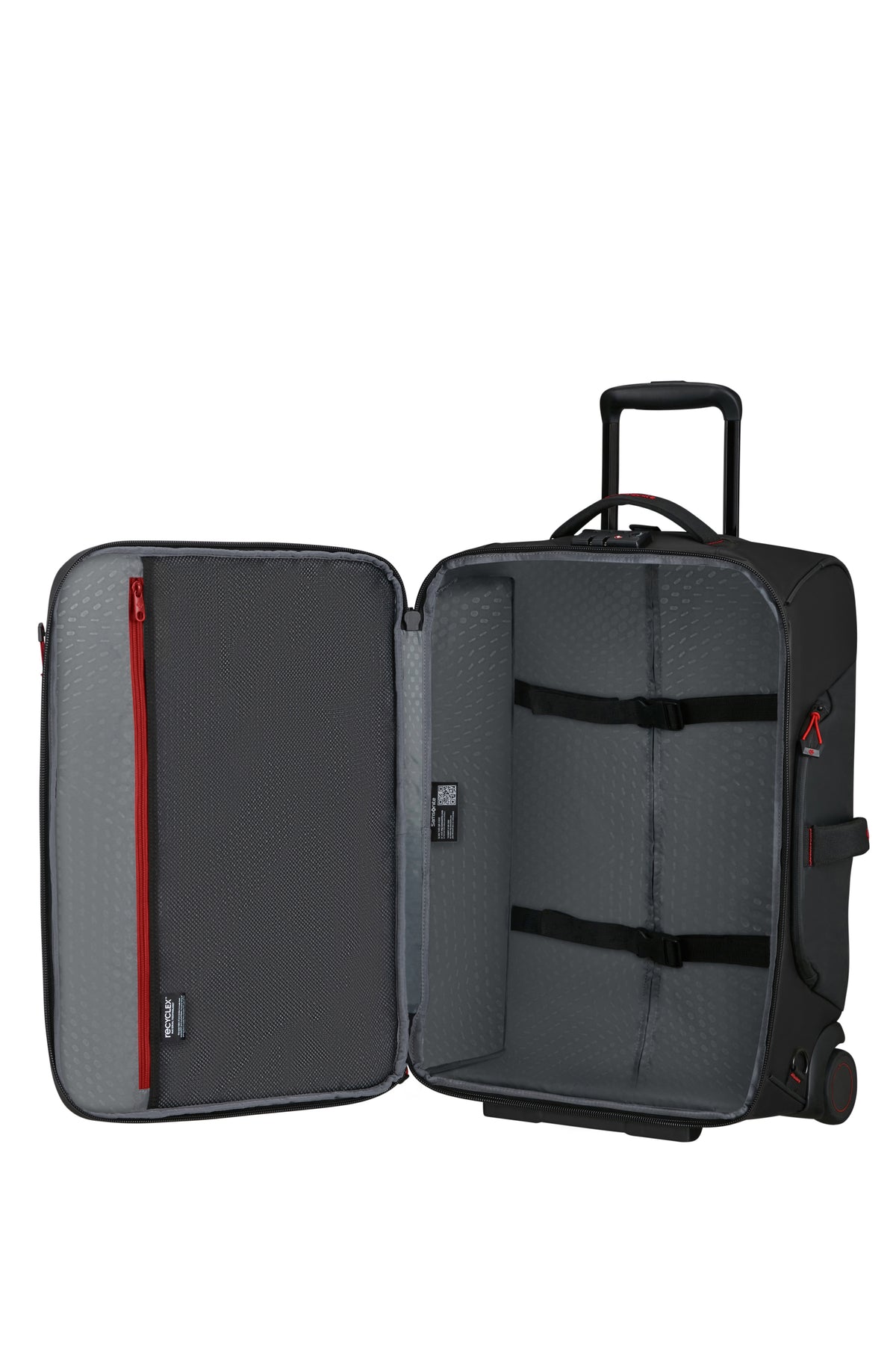 Torba/Plecak na kółkach Samsonite Ecodiver 55cm Black – wnętrze