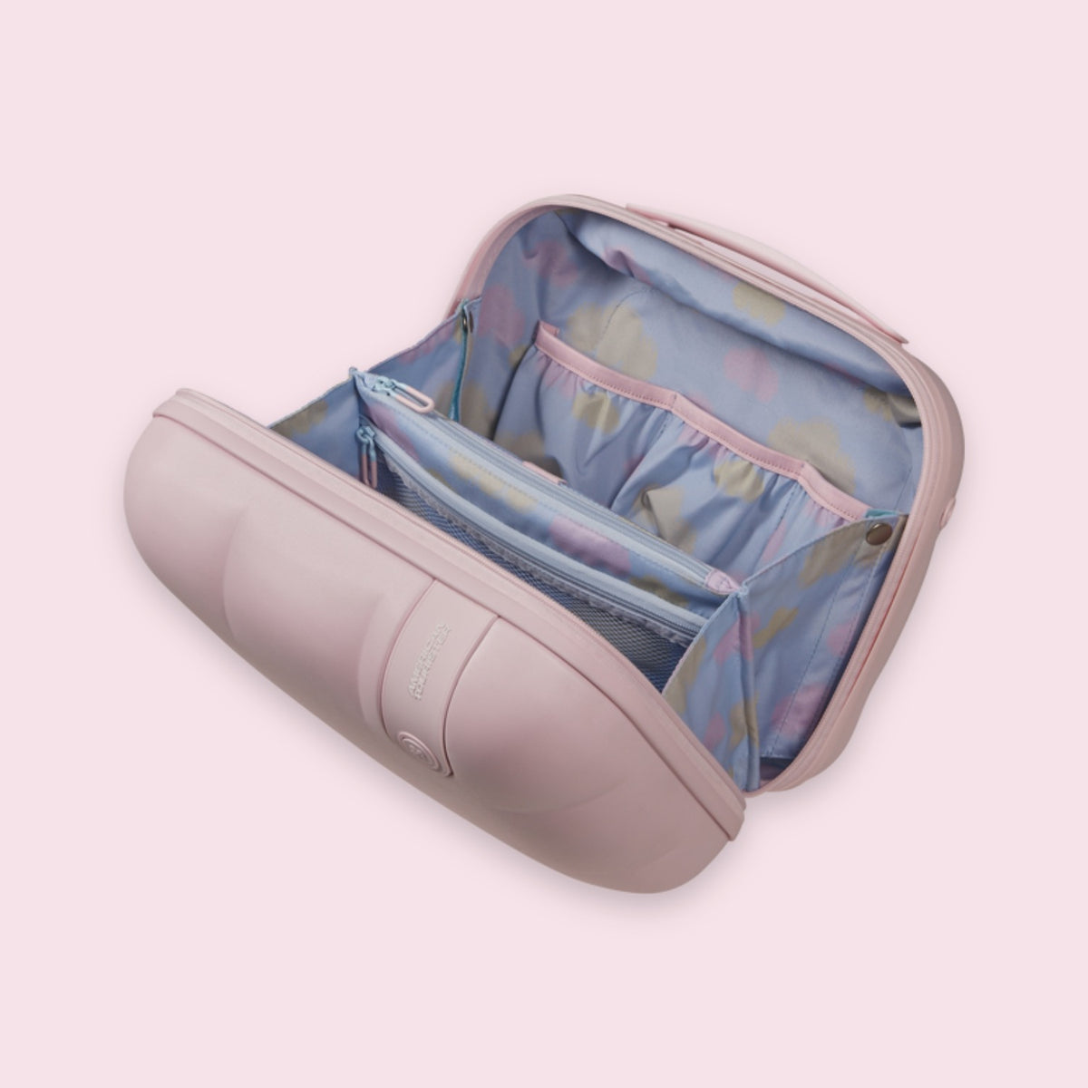 Kuferek Dreami Dreamysky Pink – otwarty, wnętrze