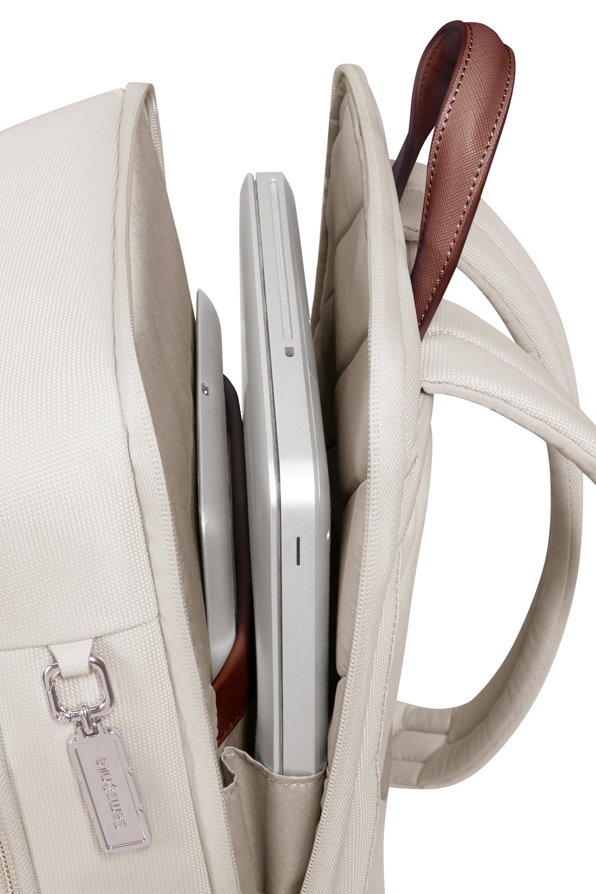 Plecak na laptopa Samsonite Image 14.1" beżowy – detal