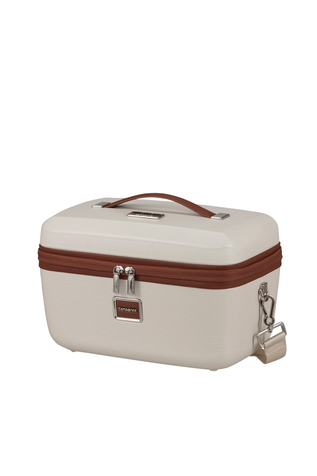 Kuferek Samsonite Image beżowy – widok 3/4