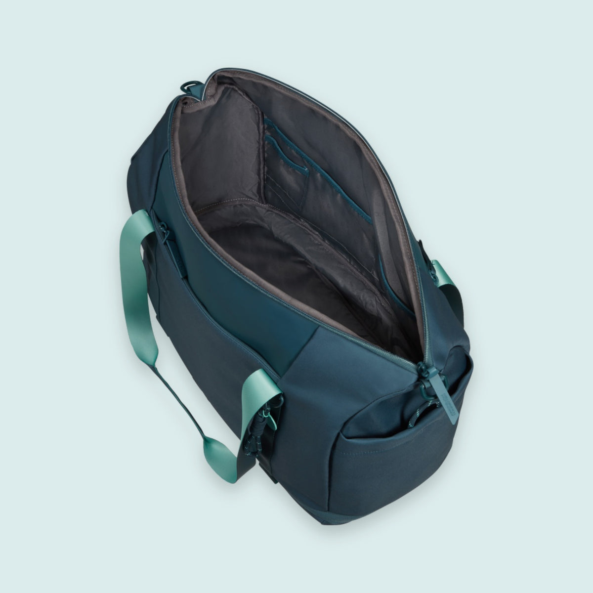 Minima Duffle – wnętrze z organizerem