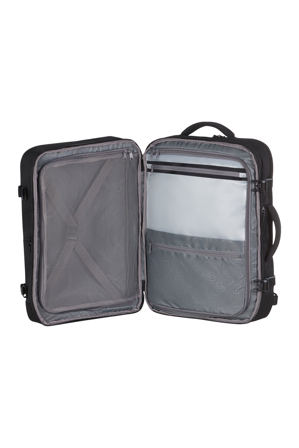 Plecak American Tourister Take2Cabin L powiększany czarny – wnętrze
