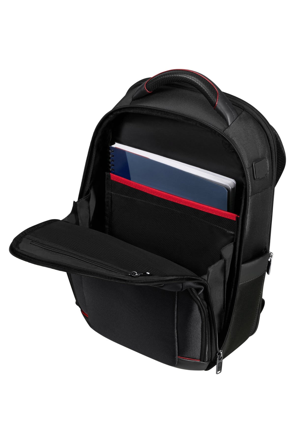 Plecak na laptopa Samsonite PRO-DLX 6 14,1″ czarny – wnętrze