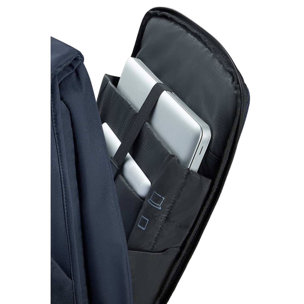 Plecak na laptopa Samsonite Securipak 2.0 17.3" granatowy – zdjęcie 8