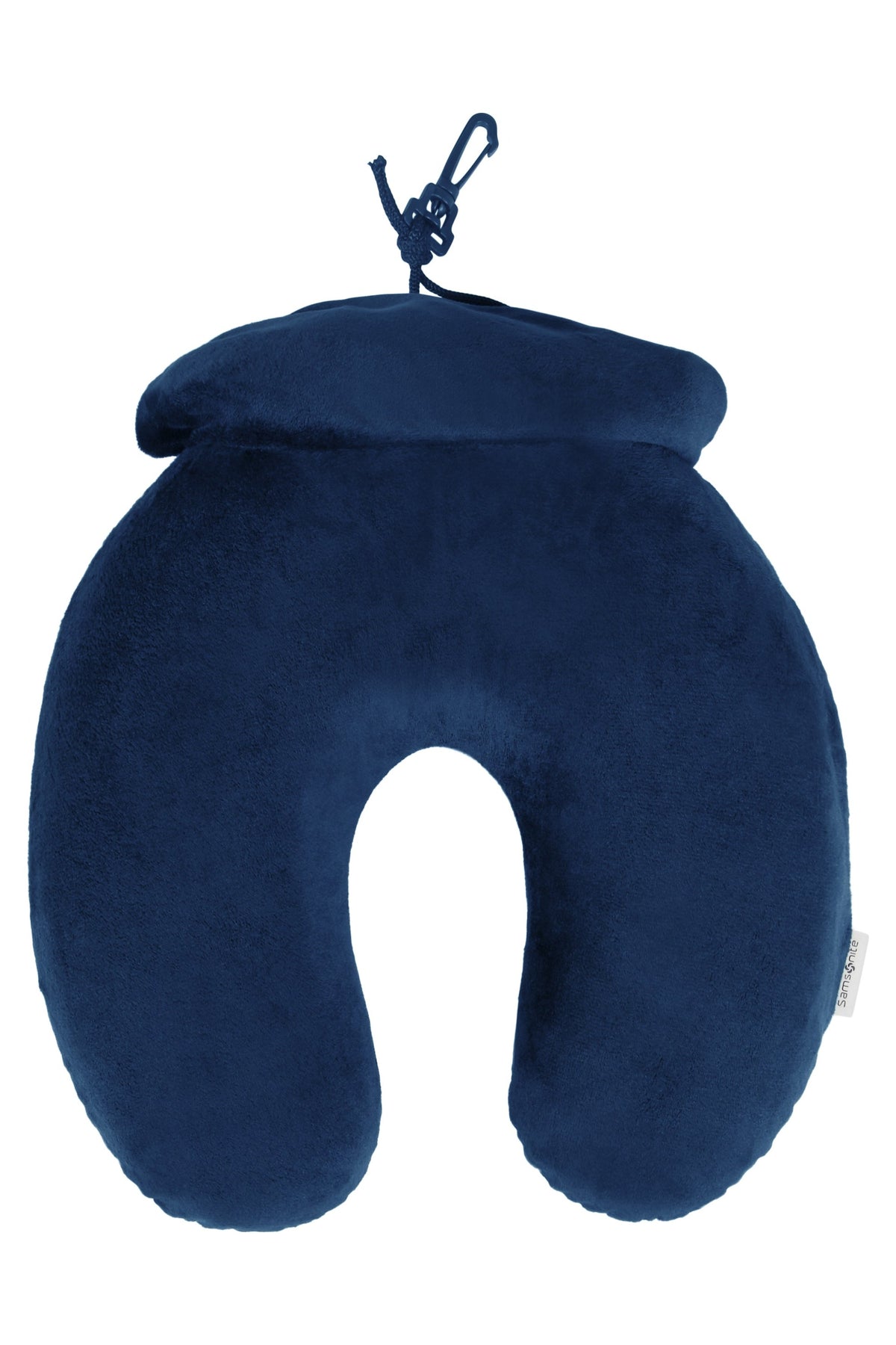 Poduszka podróżna Samsonite z pianki memory z etui Midnight Blue