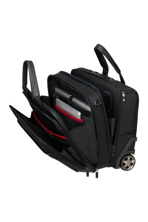 Torba na laptopa na kółkach Samsonite PRO-DLX 6 15,6″ czarna – wnętrze