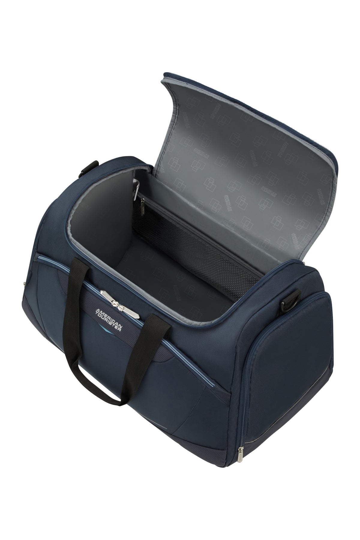 Torba podróżna American Tourister SummerRide granatowa – wnętrze