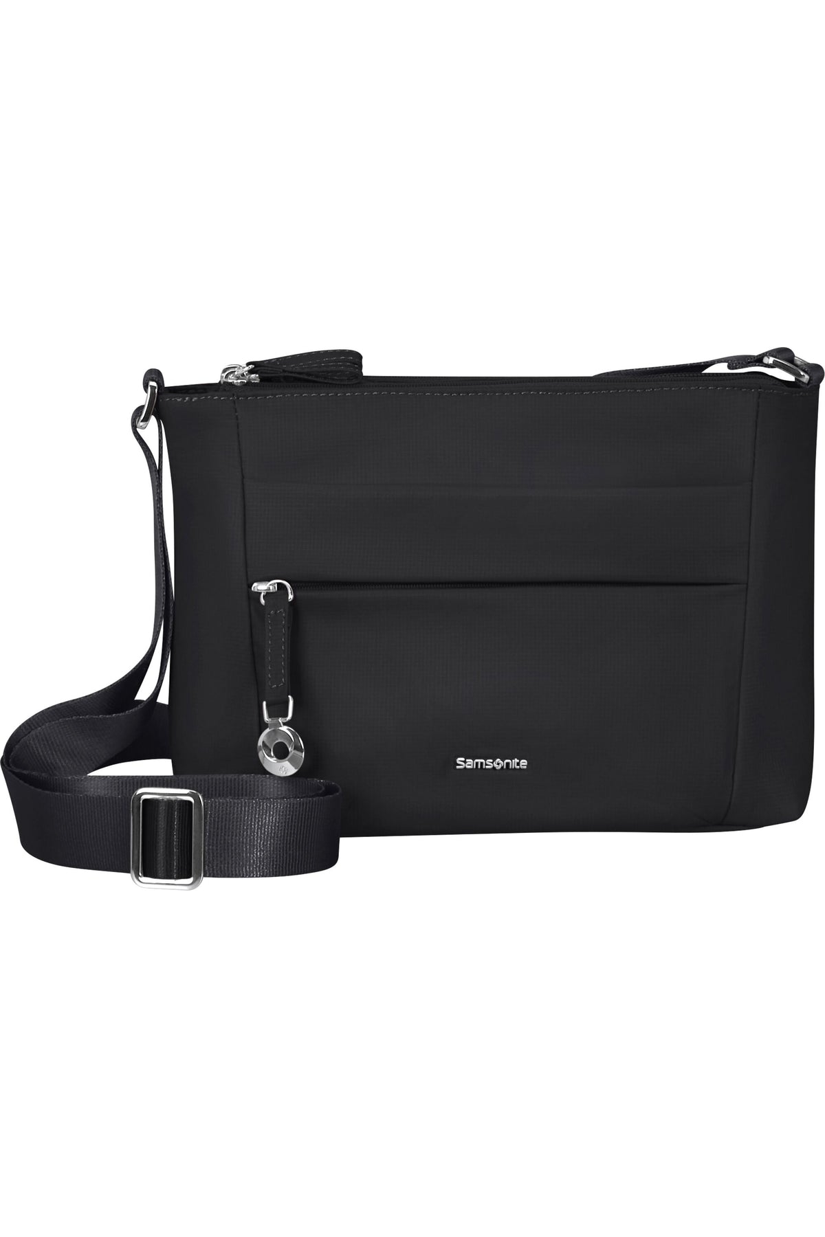 Torebka na ramię Samsonite Move 5.0 S z 3 zamkami czarna – zdjęcie 3