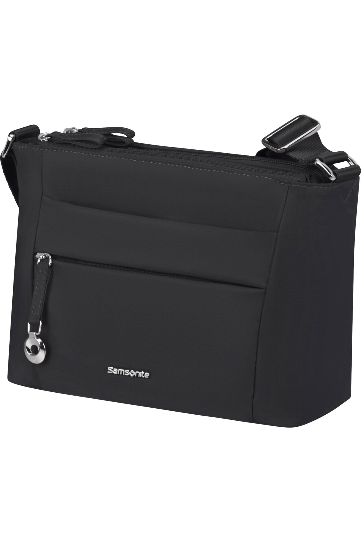 Torebka na ramię Samsonite Move 5.0 S z 3 zamkami czarna – zdjęcie 4