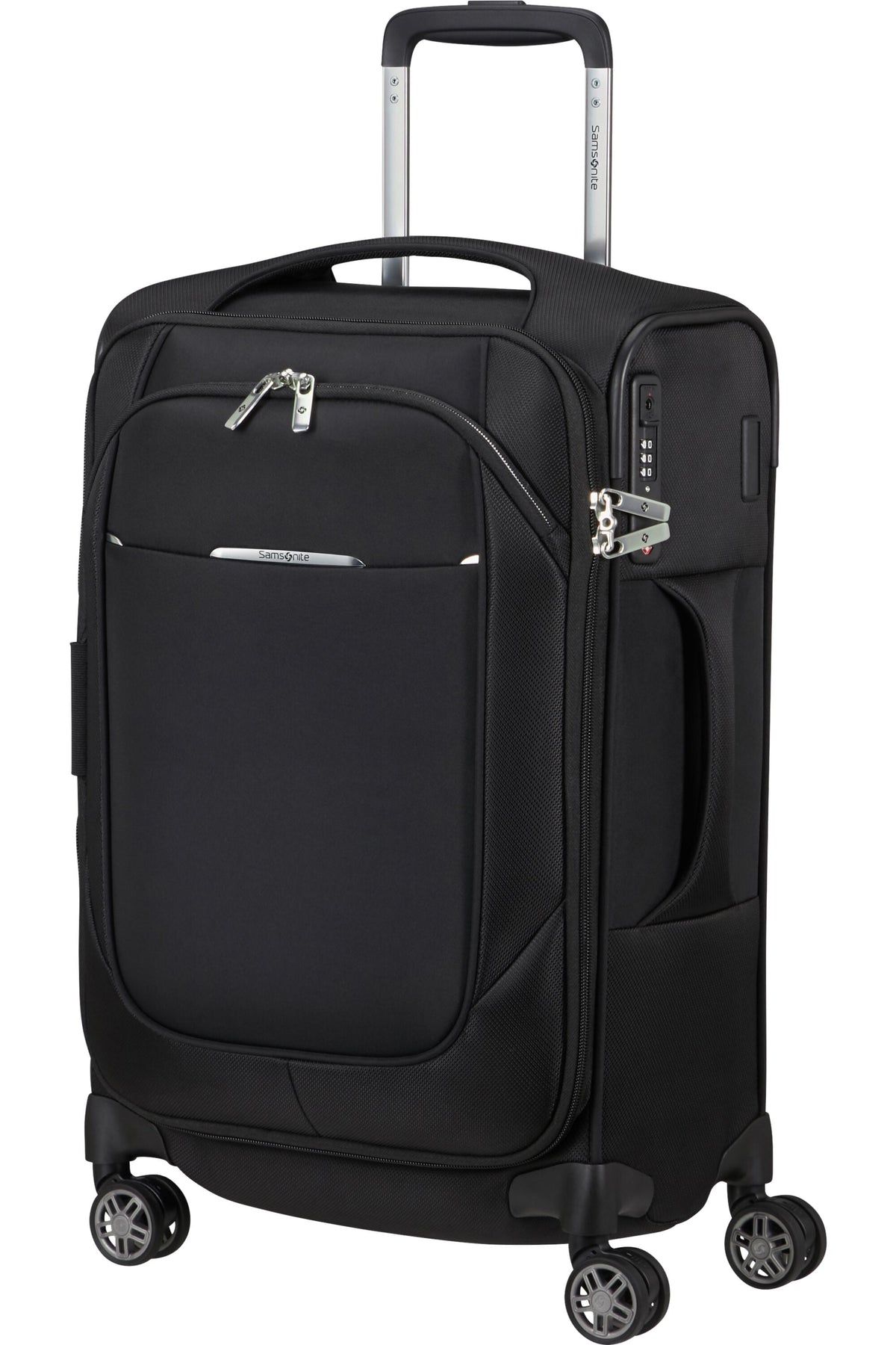 Walizka Samsonite Re-Lite 55cm powiększana czarny – zdjęcie 3