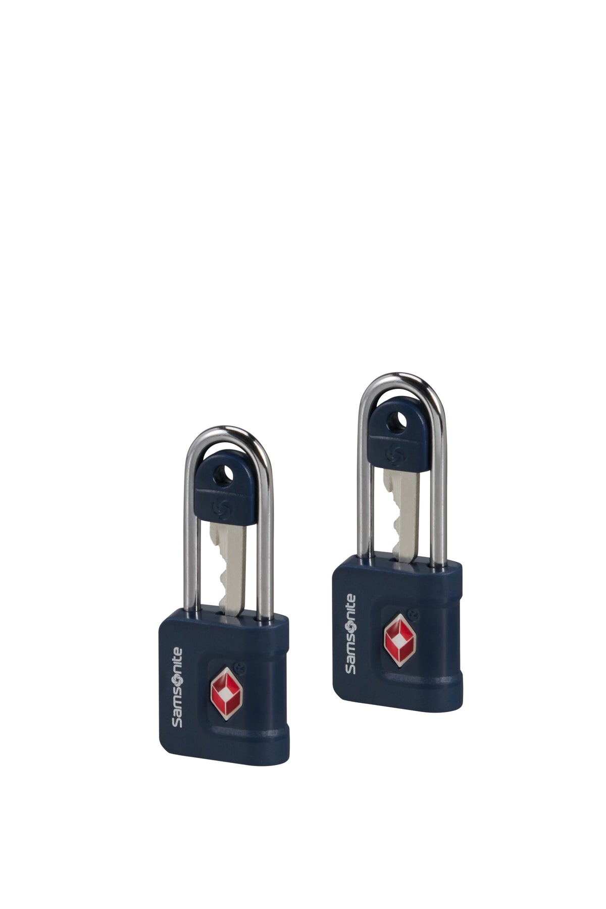 Kłódka na klucz TSA x2 Samsonite Midnight Blue – detal