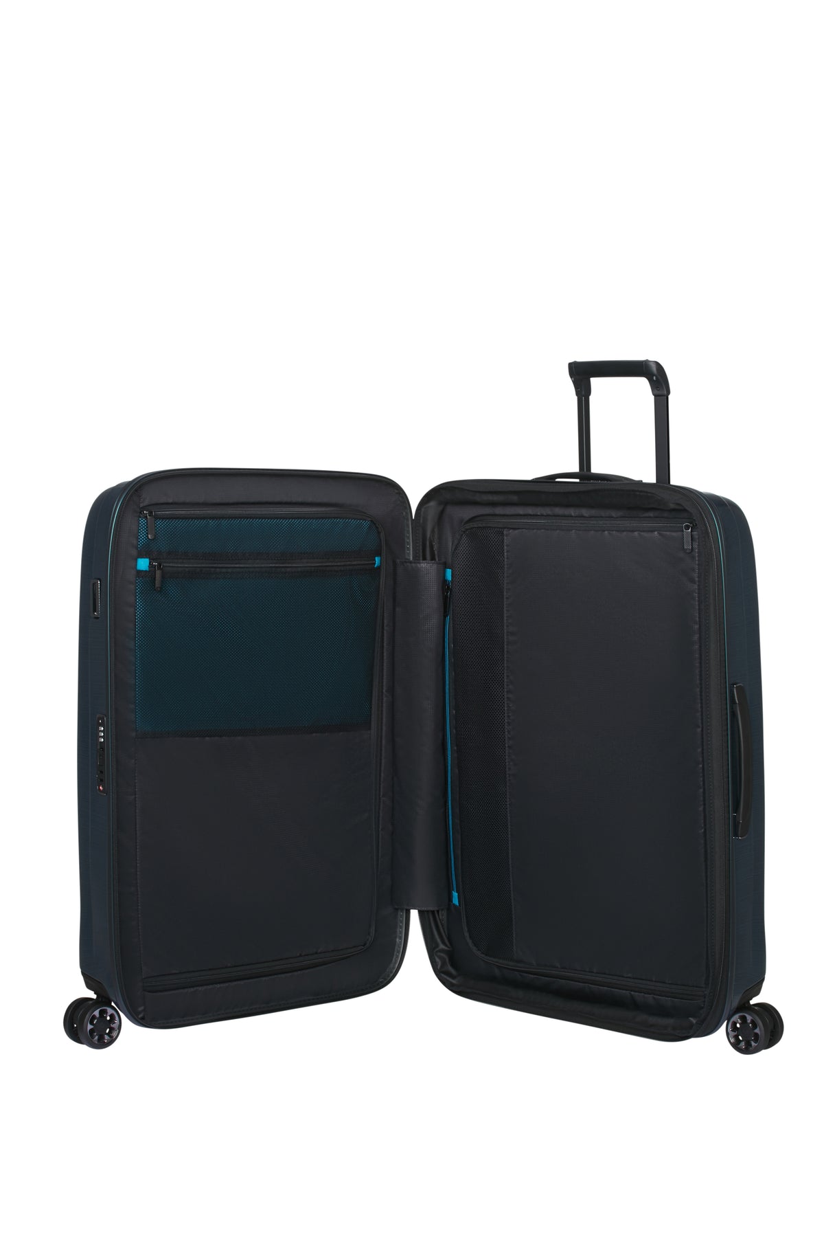 Samsonite Nexis 82 cm Deep Petrol – wnętrze