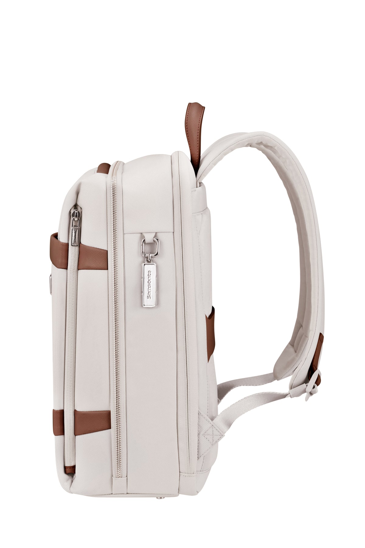 Plecak na laptopa Samsonite Image 14.1" beżowy – bok