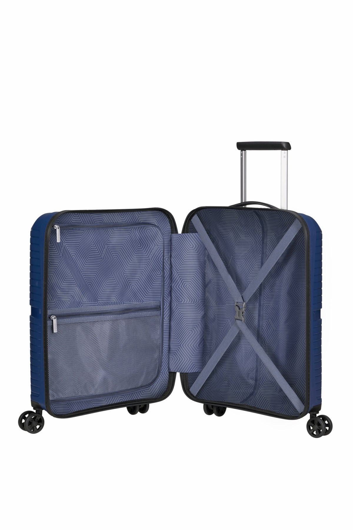Walizka kabinowa American Tourister Airconic 55 cm z przednią kieszenią Midnight Navy, zdjęcie 10