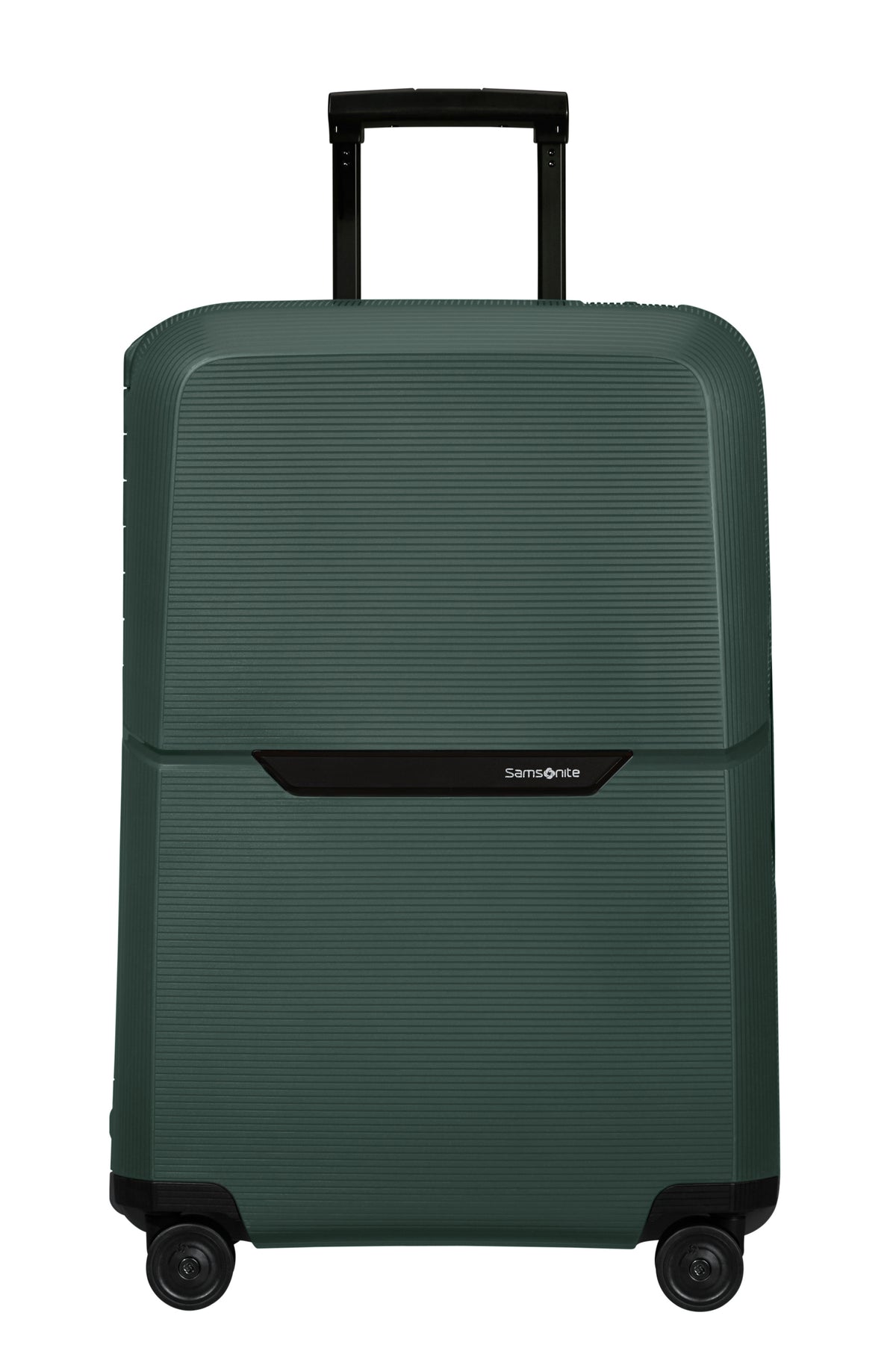 Walizka Samsonite Magnum Eco 69 cm – zielony – widok z przodu