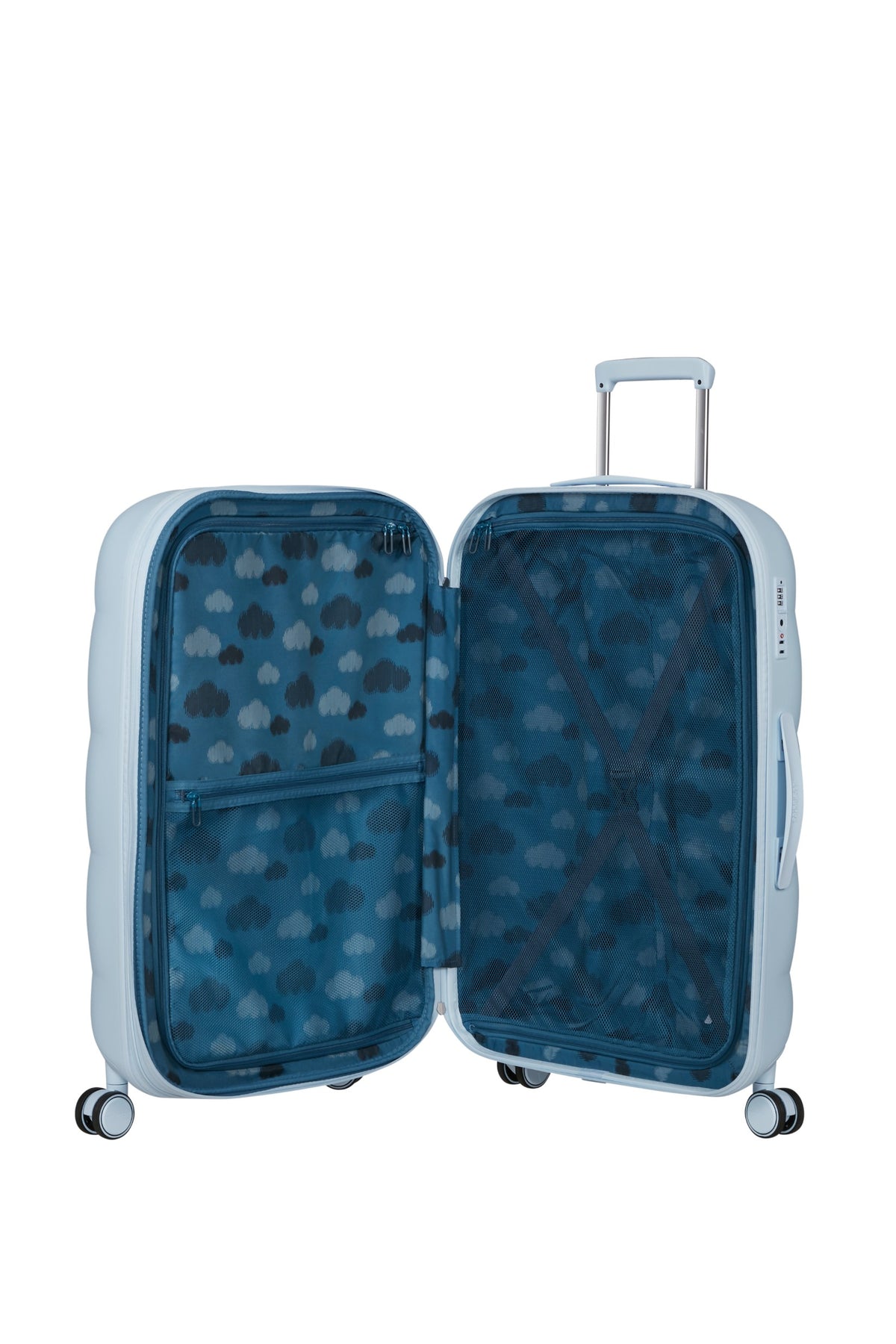 Walizka American Tourister Dreami 77 cm Blue Dream – wnętrze
