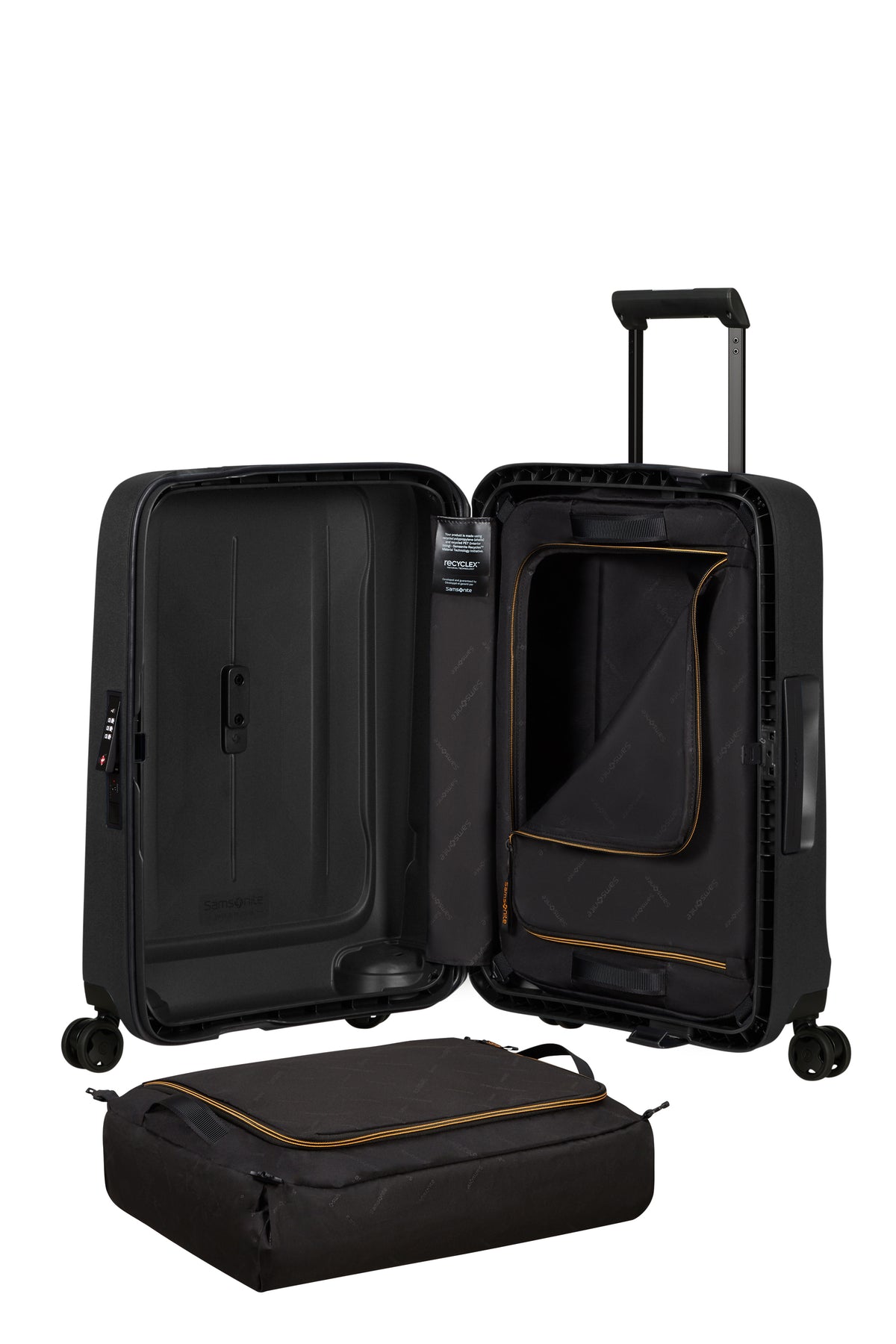 Walizka Samsonite Essens 55 cm Graphite – wnętrze