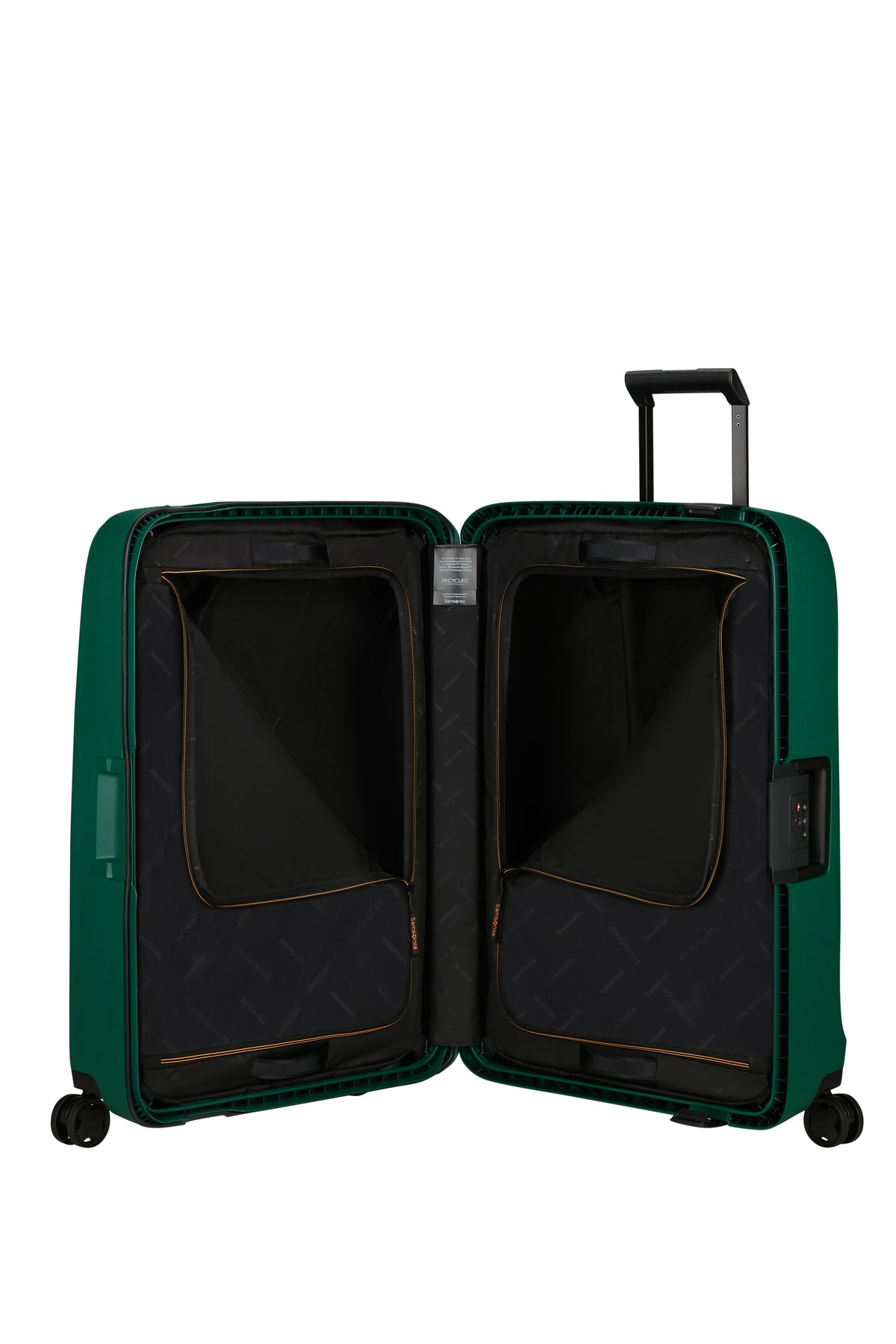 Walizka Samsonite Essens 75 cm Alpine Green – wnętrze
