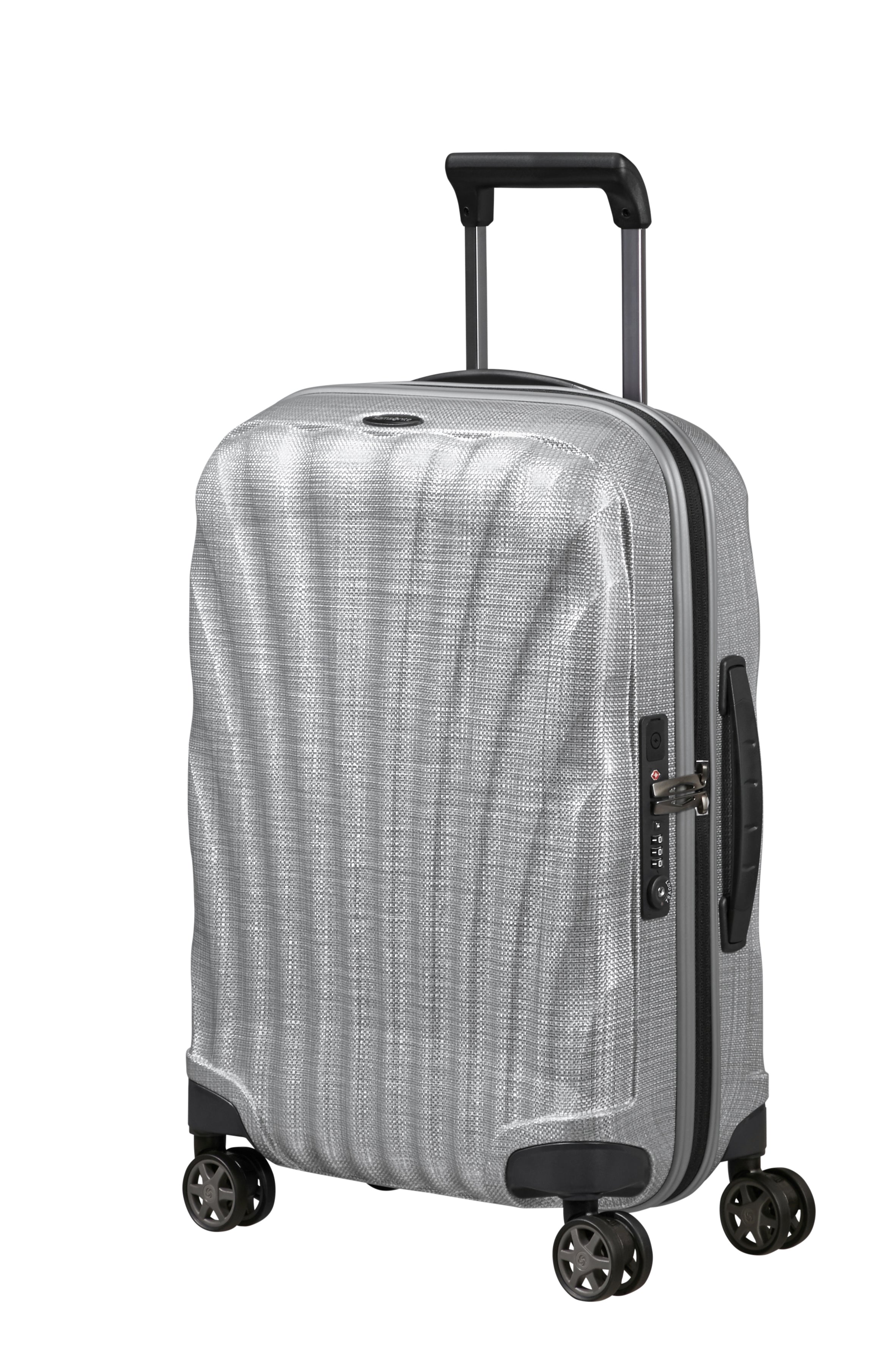 Walizka Samsonite C-Lite 55cm powiększana aluminium