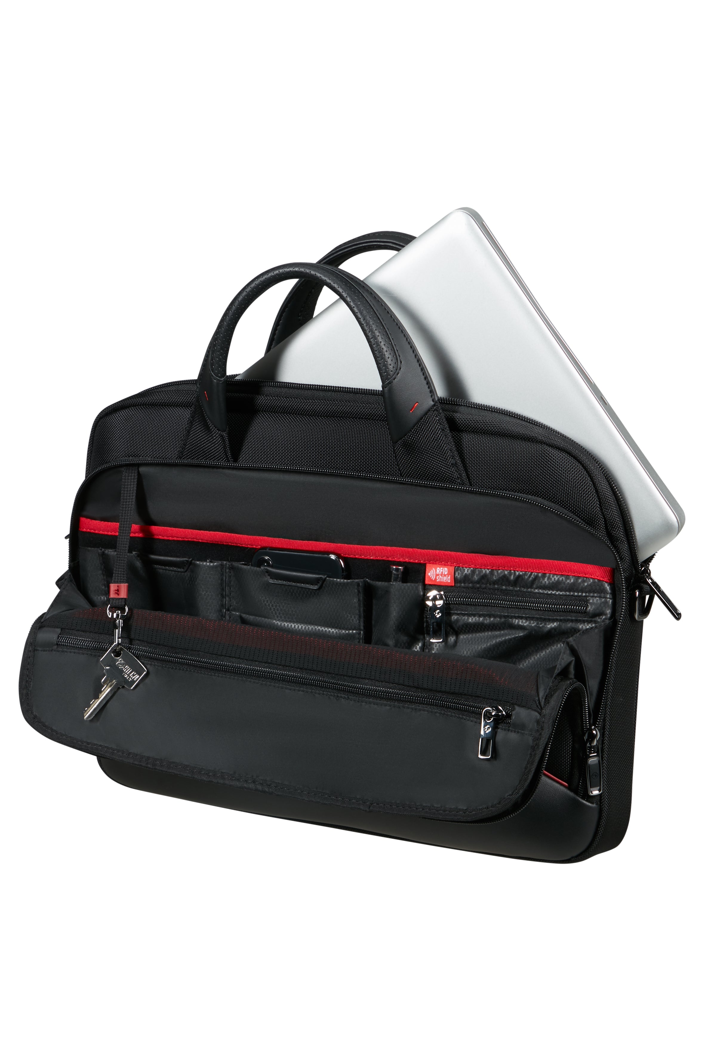 Torba na laptopa Samsonite PRO-DLX 6 15.6" SLIM czarna