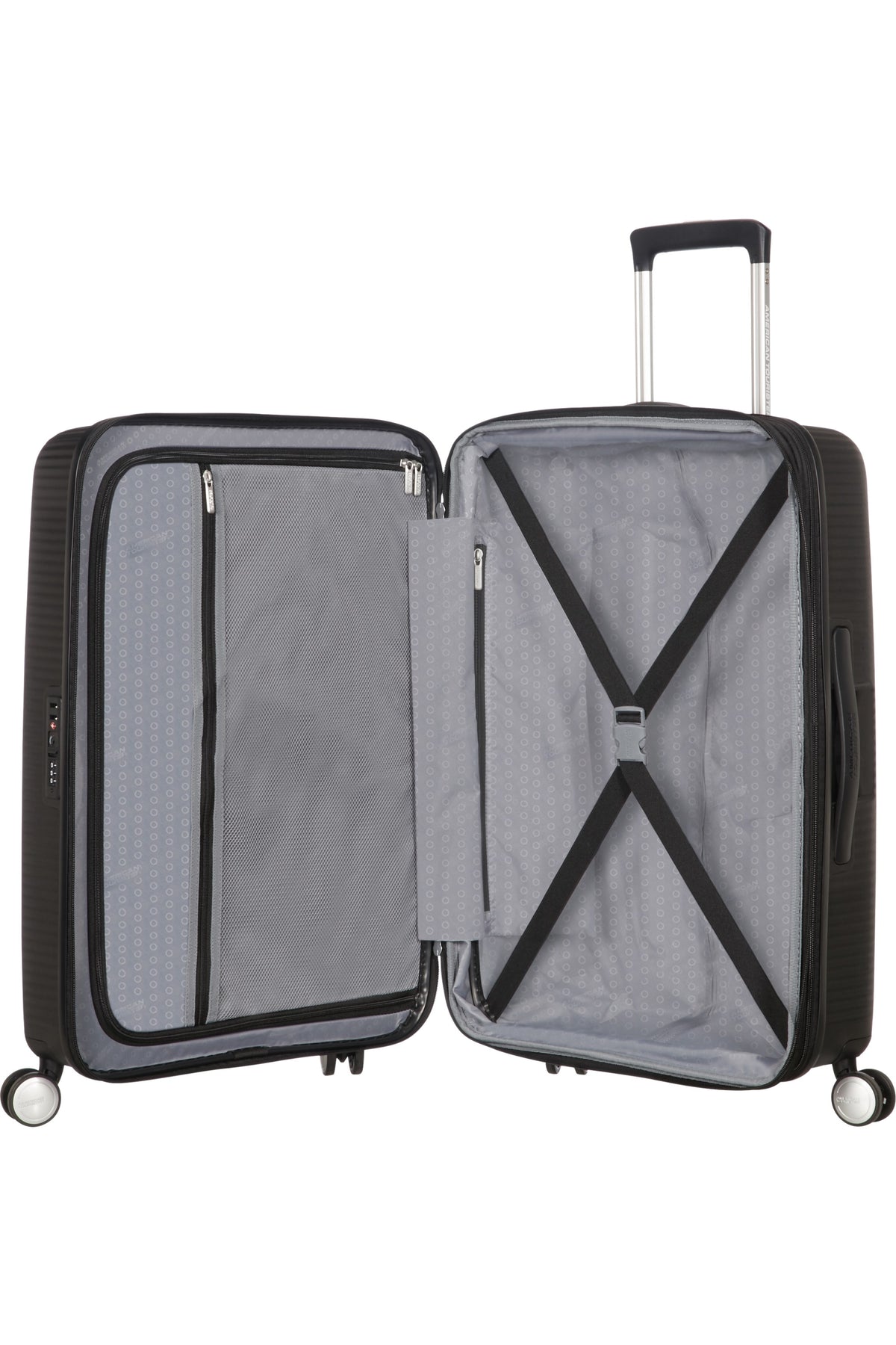 Walizka American Tourister Soundbox 77 cm Bass Black – zdjęcie 3