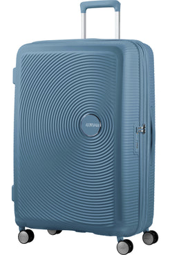 Walizka American Tourister Soundbox 77 cm Stone Blue – zdjęcie 2