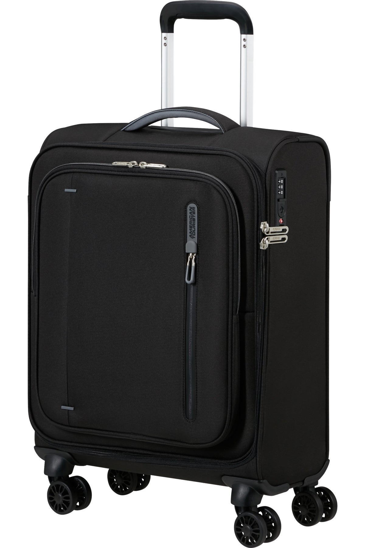 Walizka kabinowa American Tourister Cloudrider 55 cm czarna – zdjęcie 2