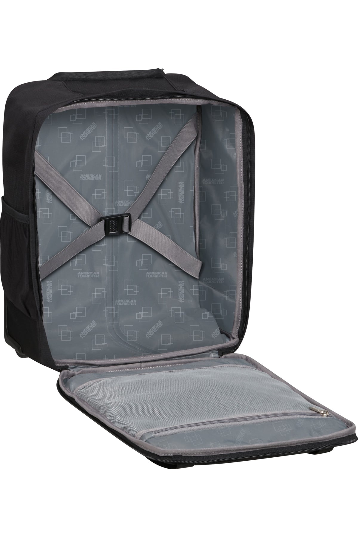 Plecak na kółkach American Tourister Take2Cabin MS czarny – zdjęcie 3