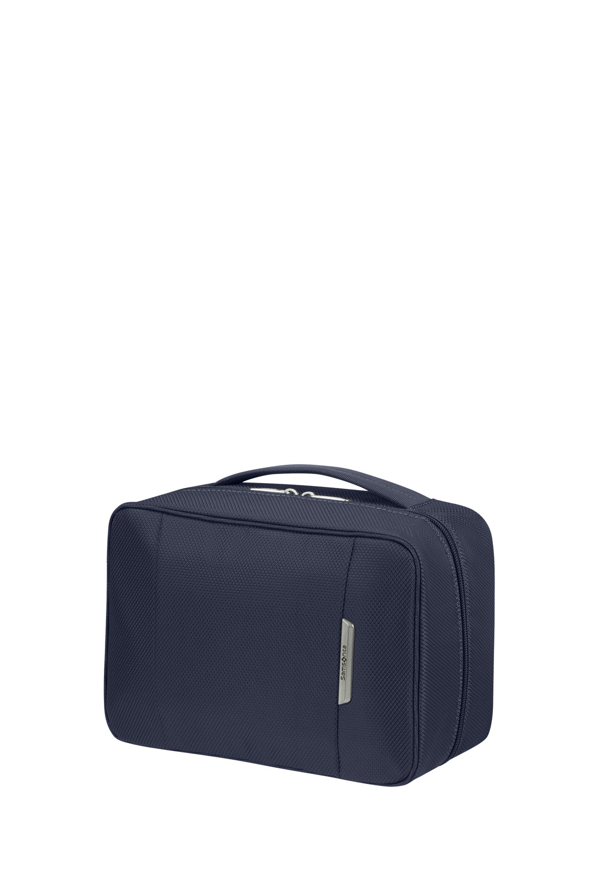 Kosmetyczka kuferek Samsonite Respark granatowa – widok 3/4