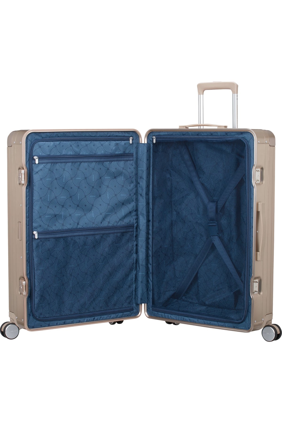 Walizka American Tourister Soundbox Alu 77 cm Bronze – wnętrze