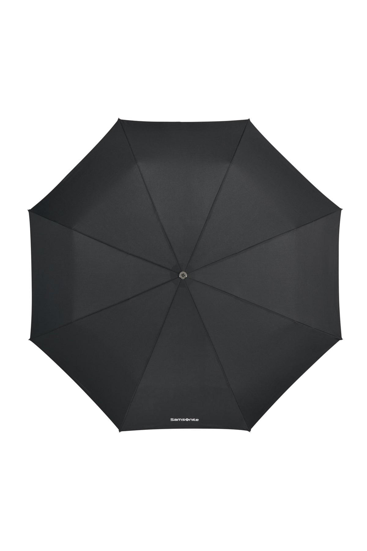 Parasol Samsonite Wood Classic S automatyczny czarny z zakrzywioną rączką