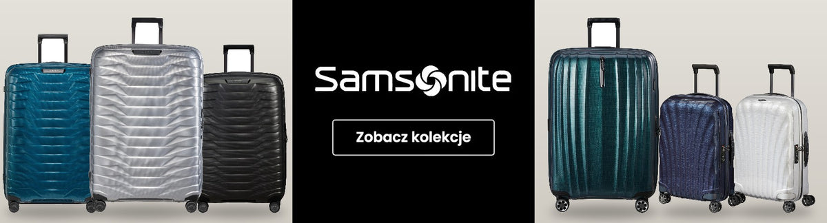 Walizki Samsonite – kolekcje Proxis, Nexis, C-Lite
