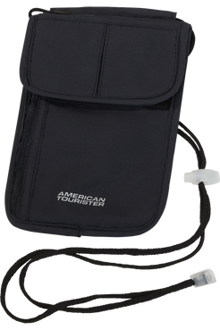 Saszetka na szyję z RFID American Tourister Black – zdjęcie 2