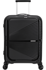 Walizka kabinowa American Tourister Airconic 55 cm z przednią kieszenią Onyx Black