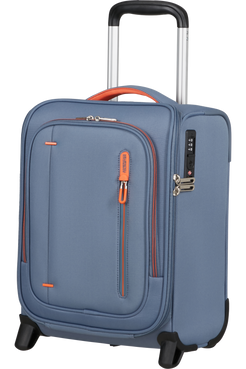 Walizka pod siedzenie American Tourister Cloudrider 40 cm Stone Blue – widok 3/4