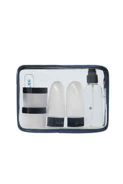 Zestaw butelek podróżnych Samsonite Midnight Blue