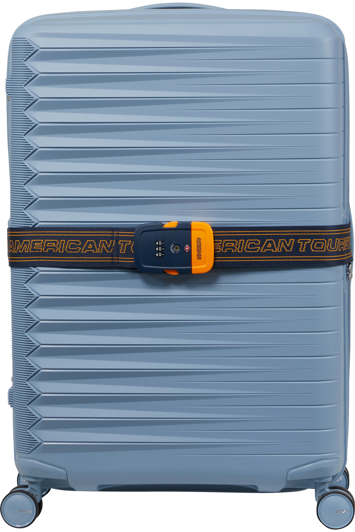 Pas bagażowy z zamkiem TSA American Tourister Navy – zdjęcie 2