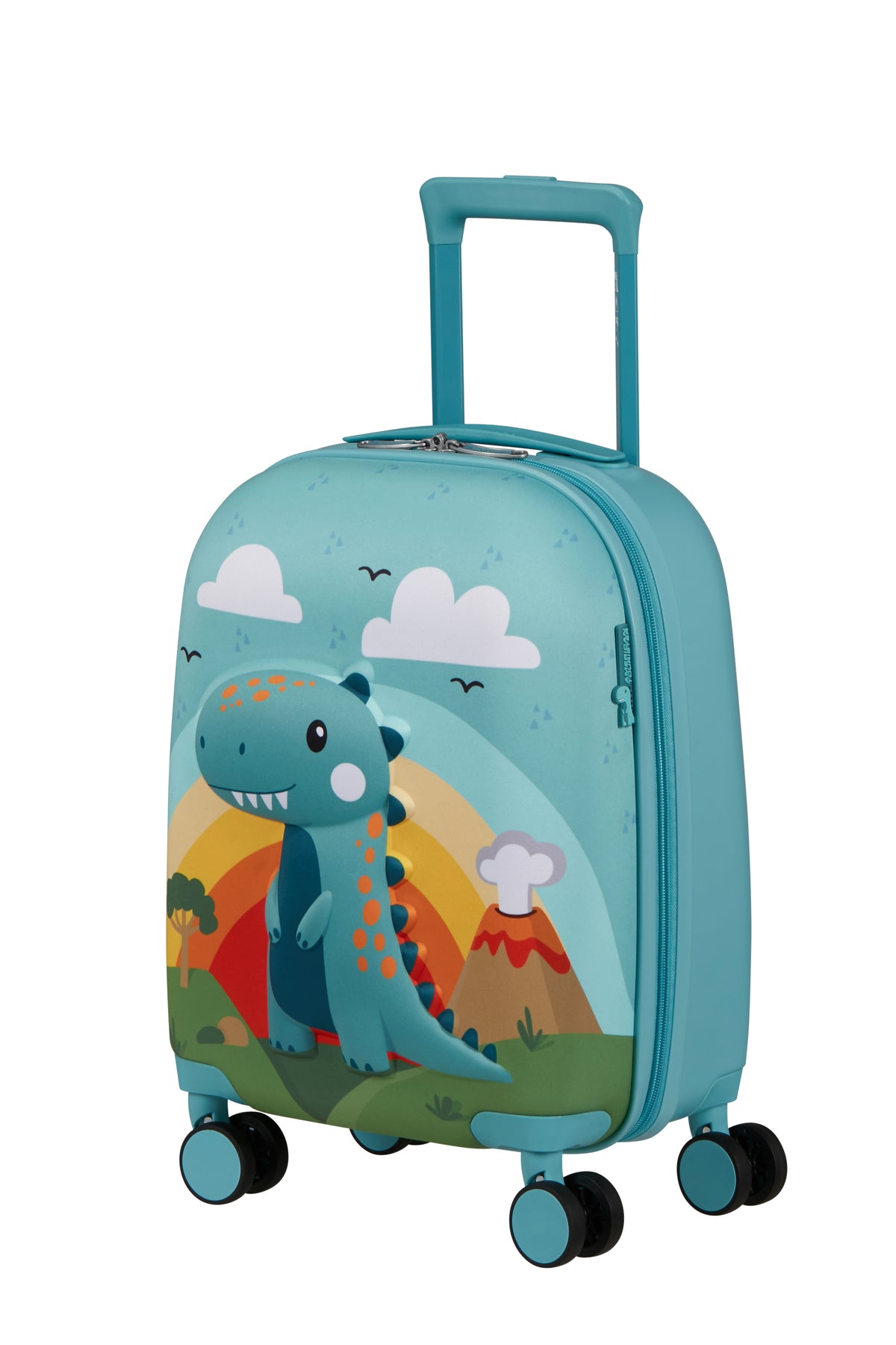 Walizka dziecięca American Tourister Wondertrips 47 cm Dino – widok 3/4