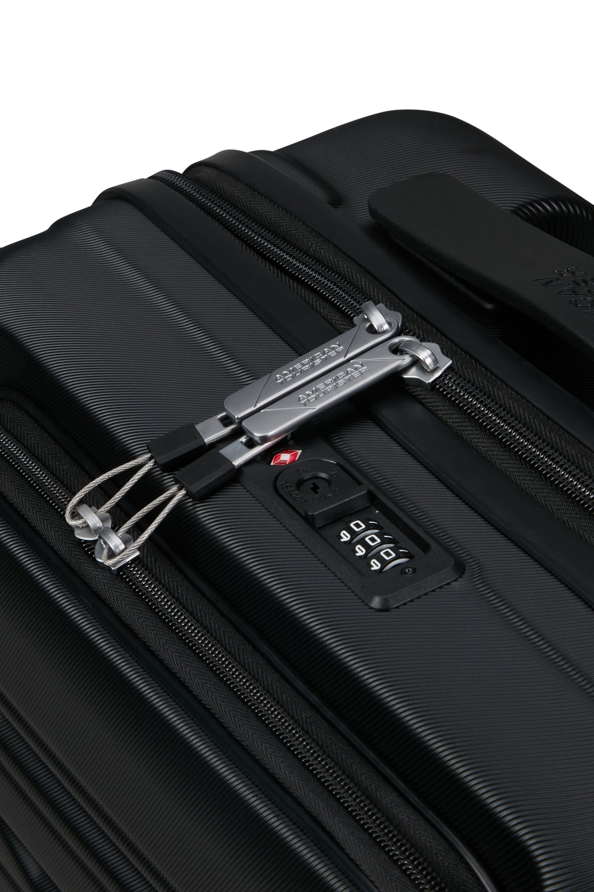 Walizka kabinowa na laptopa American Tourister Flashline 55 cm Shadow Black – zdjęcie 7
