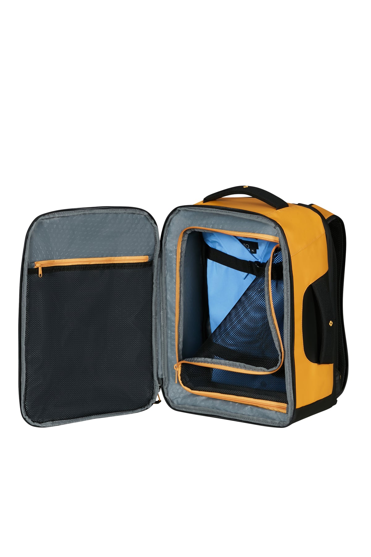 Plecak na laptopa Samsonite Prodiver S (Ecodiver) Żółty – wnętrze