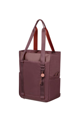 Torebka do pracy i na siłownię American Tourister Minima Galactic Mauve – widok 3/4