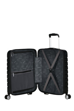 Walizka kabinowa na laptopa American Tourister Flashline 55 cm Shadow Black – wnętrze