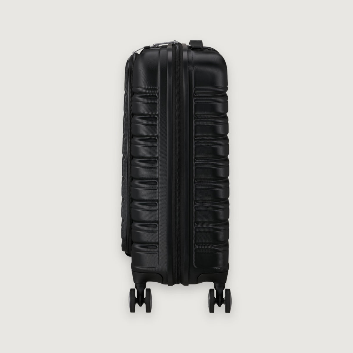 Walizka Flashline 55 cm Shadow Black – widok z boku