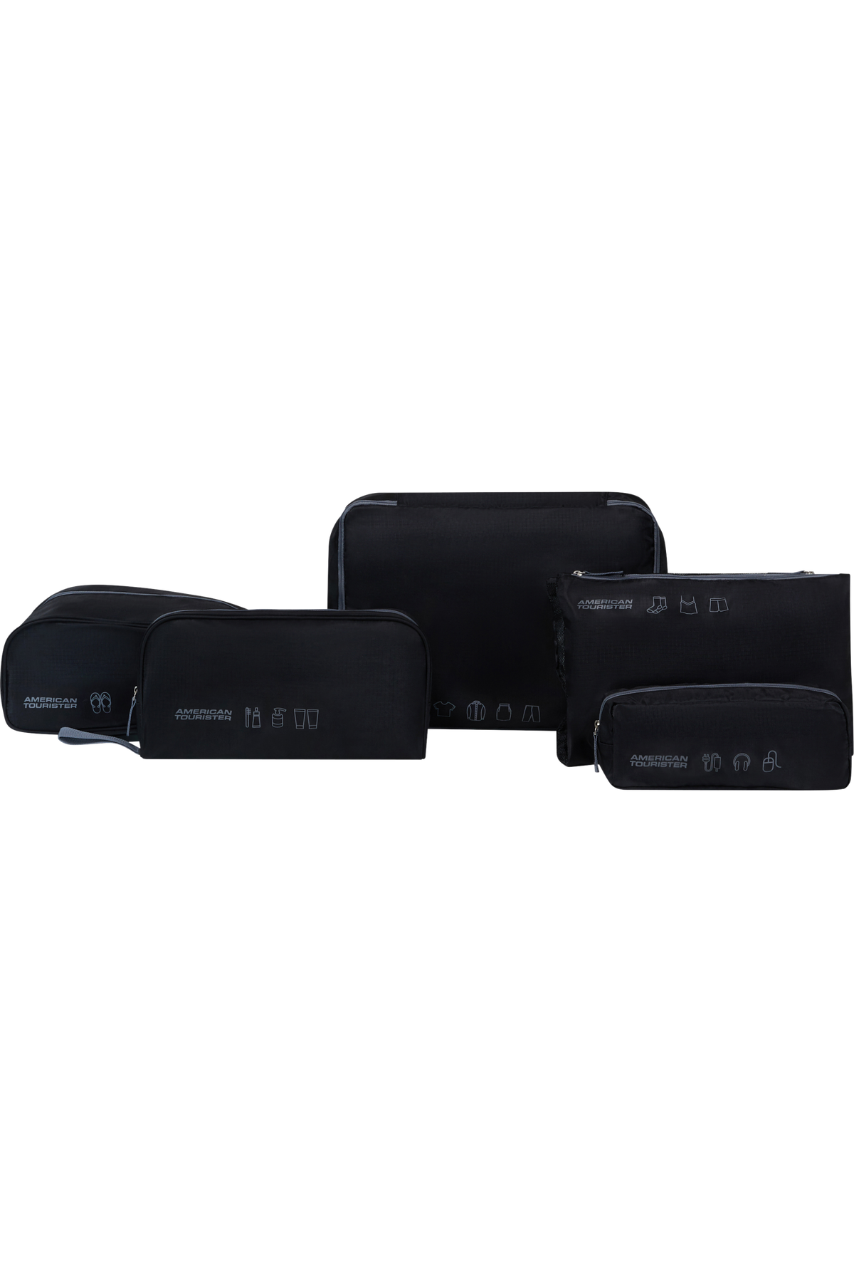 Organizery do walizki American Tourister Black