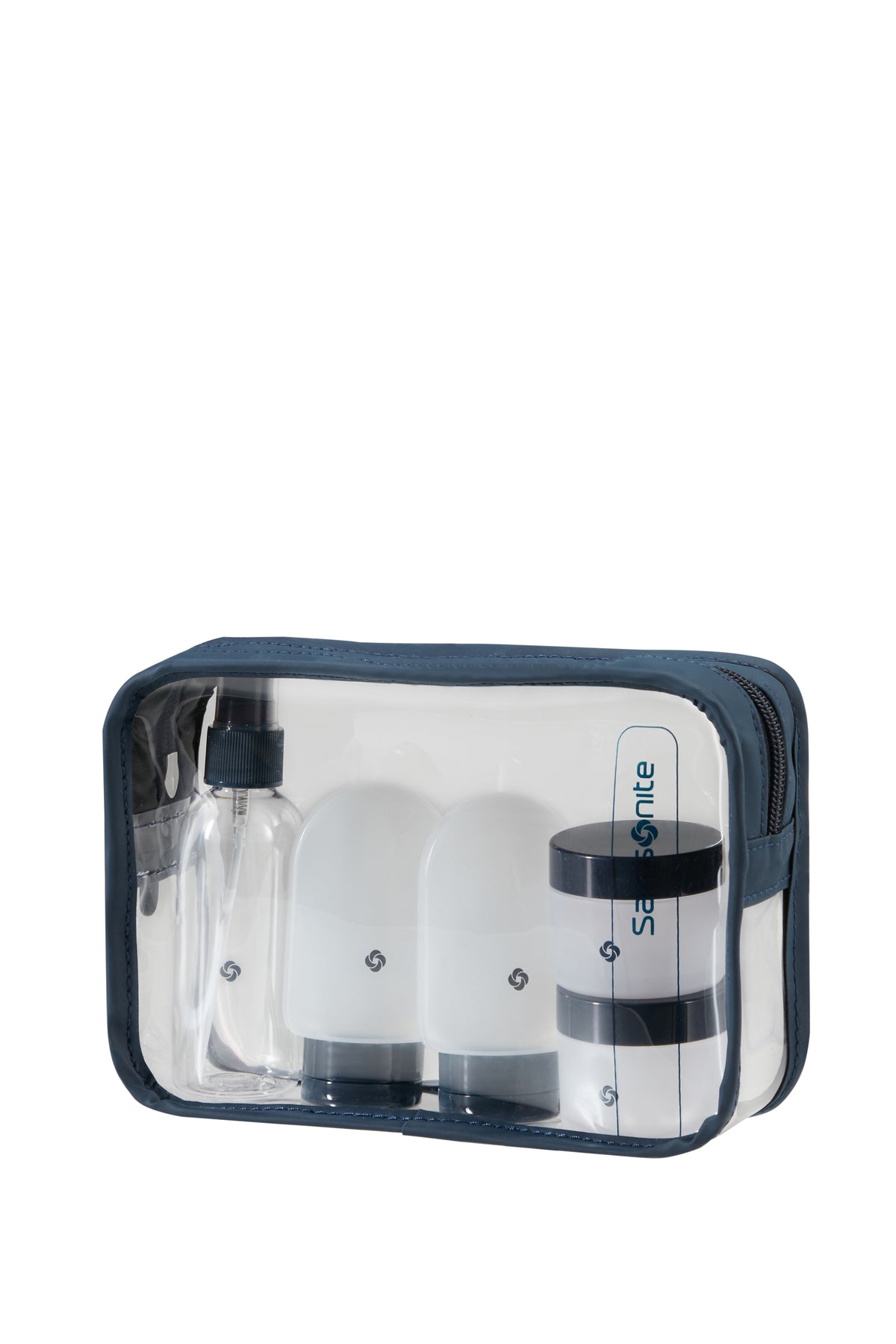 Zestaw butelek podróżnych Samsonite Midnight Blue